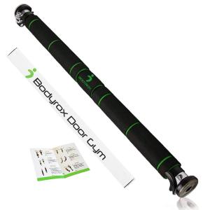 BODYROX ドアジム 懸垂バー 安全ストッパー付き 64-105cm オレンジ