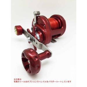 リール  カスタム パウダーコート 粉体塗装 3コート チタンリールフット付き｜twp-works-haunt-f