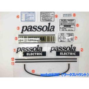 YAMAHA（ヤマハ） パッソル ミリオン 限定車 ステッカー セット