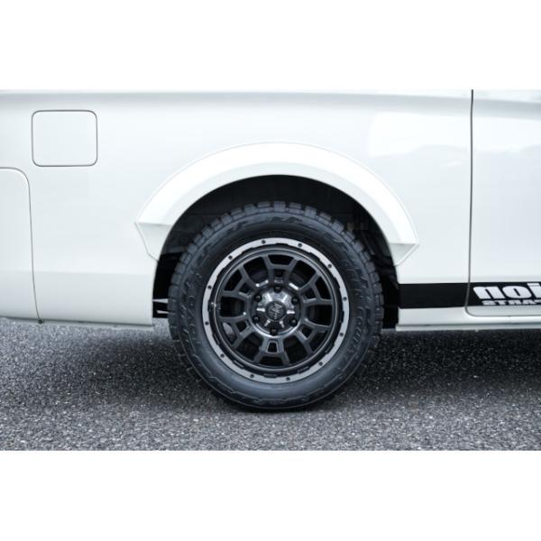 キャラバン　オーバーフェンダータイプ1　エンボスブラック　NV350　１型、２型(E26)系　３型　