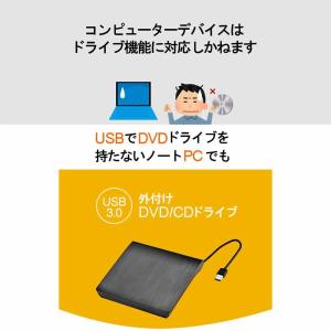 DVDドライブ 外付け USB3.0 Mac ...の詳細画像4