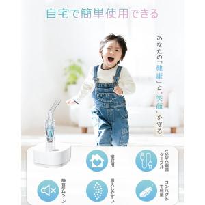 割引特価! 超小型&詰まらない 吸入器 ネブラ...の詳細画像2