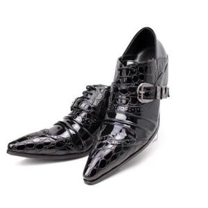 ドレスシューズ メンズ ビジネス靴 ホストシューズ 革靴 夜店 ローカット ポインテッドシューズ ホスト靴 お兄系 紳士靴 格好いい ドレスシューズ メンズ ビジネス靴 ホストシューズ 革靴 夜店