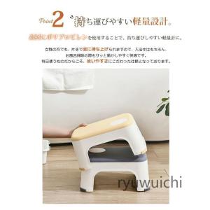 風呂いす スツール オットマン バスチェア 風...の詳細画像4