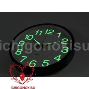 壁掛け時計 掛け時計 夜光 静音 デジタル お...の詳細画像5