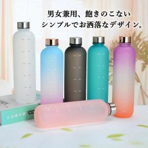 タイムマーカー付き 水筒 1リットル おしゃれ ...の商品画像