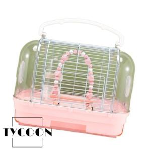 鳥用旅行ケージ キャリーケース 通気性のある鳥...の詳細画像3