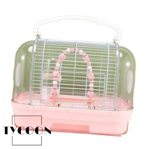 鳥用旅行ケージ キャリーケース 通気性のある鳥...の詳細画像5