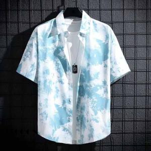 アロハシャツ メンズ 接触冷感 開襟 半袖 総...の詳細画像4