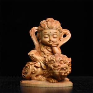 仏像 【極上の木彫】普賢菩薩 2点セット 極上...の詳細画像3