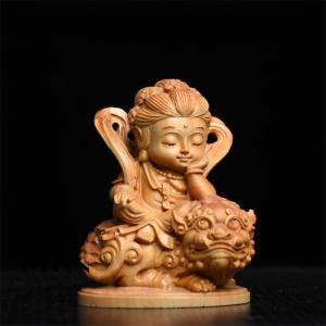仏像 【極上の木彫】普賢菩薩 2点セット 極上...の詳細画像4