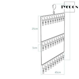 収納 ピンチハンガー ピンチハンガー 吊り下げ...の詳細画像3
