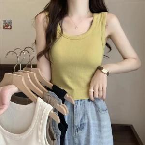 タンクトップ カップ付き ブラトップ トップス...の詳細画像2