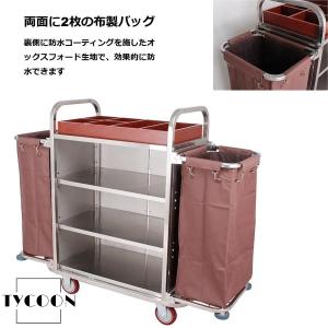 ホテルリネンカート ランドリーカート 多目的ク...の詳細画像2