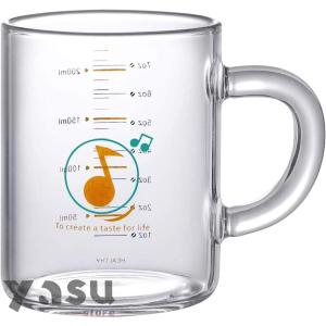 ミルクカップ 計量カップ 耐熱ガラス コーヒー...の詳細画像2