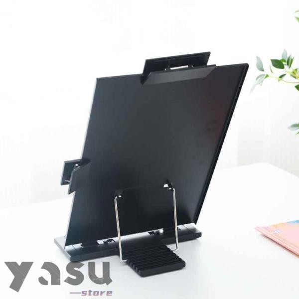 データホルダー PC入力用スタンド 6段 階調整 インターレース ファイルクリップ付き 書見台 楽譜...