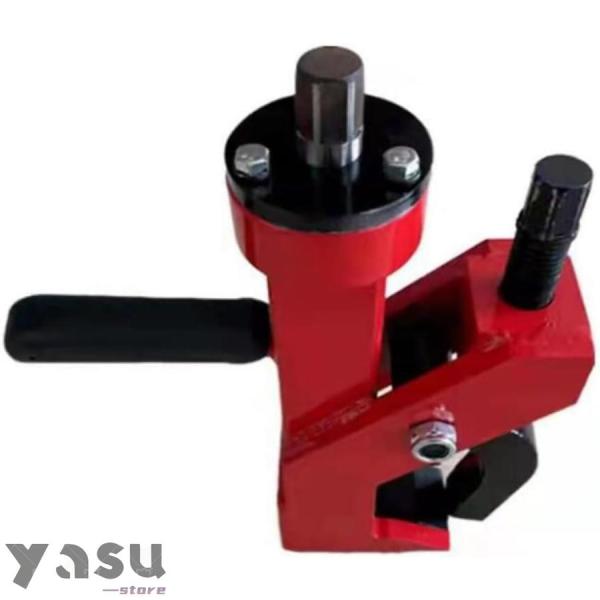 タイヤリムーバー ポータブル空気圧タイヤチェンジャー 手動ビードブレーカー取付ツール 車 トラック ...