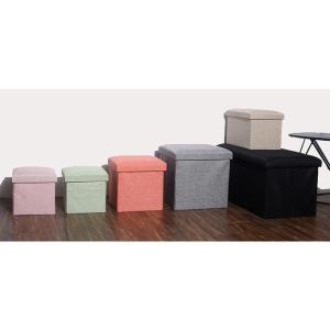 収納スツール ワイド 収納ボックス フタ付き ...の詳細画像5
