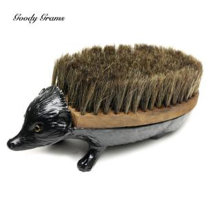 フットブラシ 靴ブラシ 靴底 ハリネズミ グッズ Goody Grams HEDGEHOG FOOT BRUSH