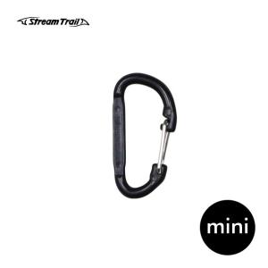 カラビナ ブラック ミニ ストリームトレイル Streamtrail CARABINER MINI BLACK セール