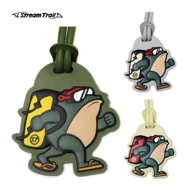 ネームタグ スーツケース キャリーケース トラベル キャラクター カエル デイブ 荷物 目印 サーフ