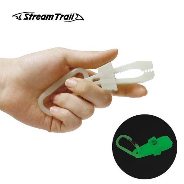 ストリームトレイル 釣り ハングアップ カラビナ付クリップ 手袋 Stream Trail HUNG...