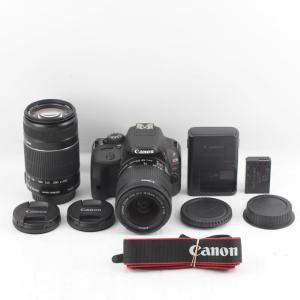 Canon デジタル一眼レフカメラ EOS Kiss X7 ダブルズームキット EF-S18-55ｍｍ/EF-S55-250ｍｍ付属 KISSX7-WKIT デジタル一眼レフカメラの商品画像