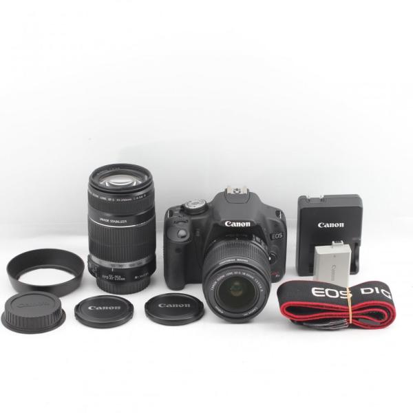 Canon デジタル一眼レフカメラ Kiss X3 ダブルズームキット KISSX3-WKIT