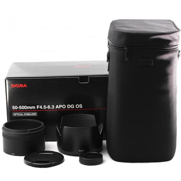 SIGMA 超望遠ズームレンズ APO 50-500mm F4.5-6.3 DG OS HSM ニコ...