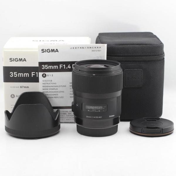 シグマ(Sigma) SIGMA Canon EFマウント レンズ 35mm F1.4 DG HSM...