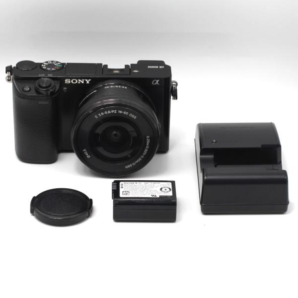 SONY ミラーレス一眼 α6000 パワーズームレンズキット E PZ 16-50mm F3.5-...