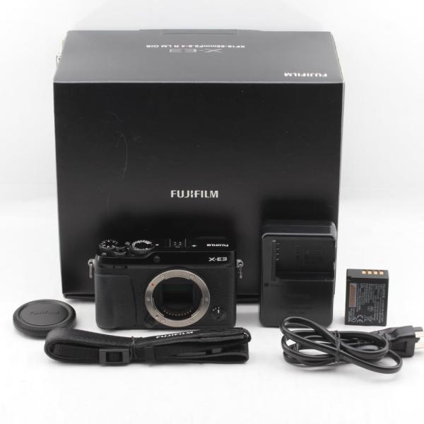 富士フイルム(FUJIFILM) ミラーレス一眼カメラ X-E3ブラック X-E3-B