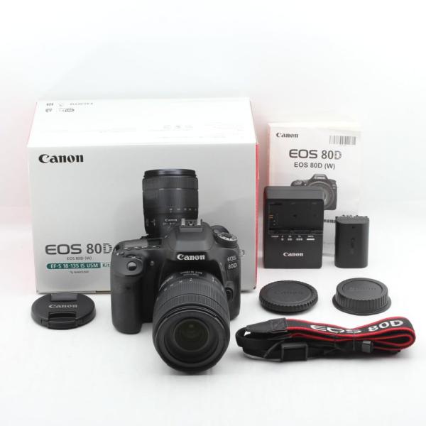 Canon デジタル一眼レフカメラ EOS 80D レンズキット EF-S18-135mm F3.5...
