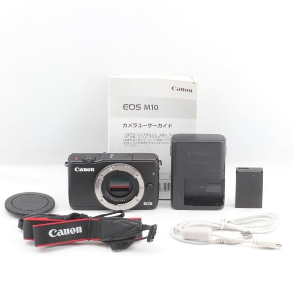 Canon ミラーレス一眼カメラ EOS M10 ボディ(ブラック) EOSM10BK-BODY