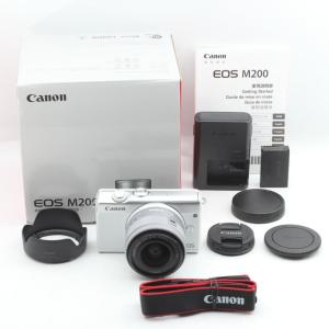 Canon EOS M200 標準ズームホワイト