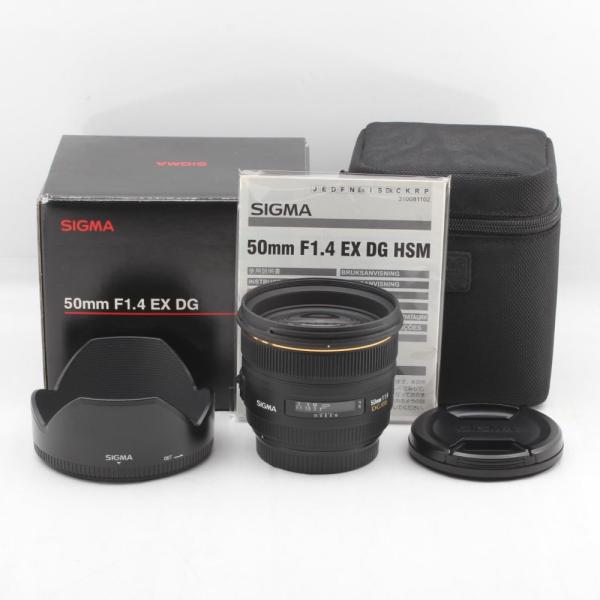 シグマ(Sigma) SIGMA 単焦点標準レンズ 50mm F1.4 EX DG HSM キヤノン...