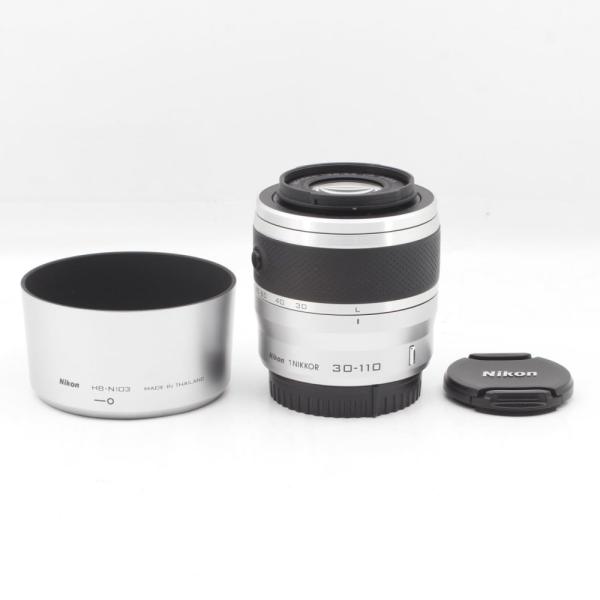 Nikon 望遠ズームレンズ 1 NIKKOR VR 30-110mm f/3.8-5.6 シルバー...