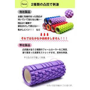 フォームローラー ストレッチローラー 筋膜ロー...の詳細画像2