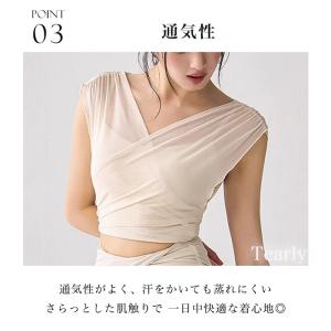 ヨガウェア トップス おしゃれ ヨガ 可愛い ...の詳細画像3