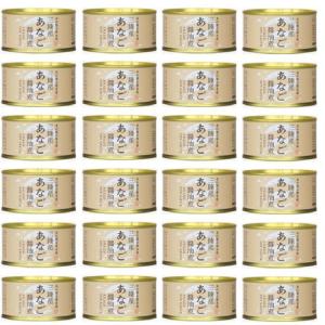 三陸産 あなご 醤油煮 １缶 固形量 110ｇ 総量 170ｇ 24缶セット