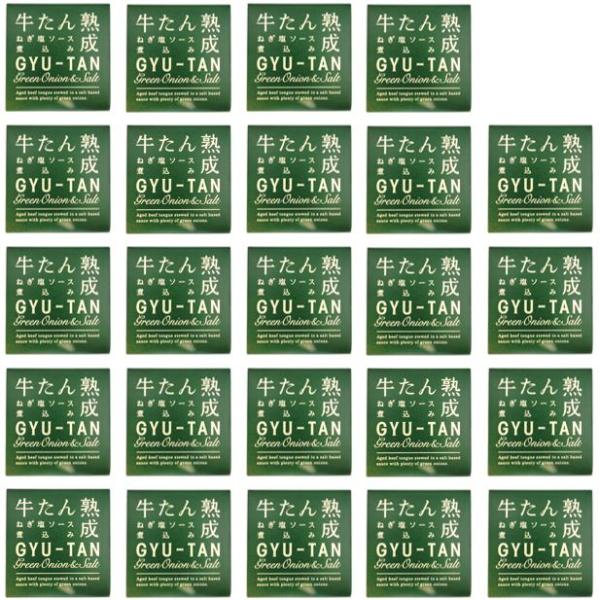 24缶セット 牛たん ネギ塩 ソース 煮込み１缶 固形量 80ｇ 総量 170ｇ 母の日