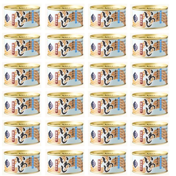 24缶セット いわし の 醤油煮 1缶 固形量 120ｇ 内容量 170ｇ 木の屋 石巻水産 鰯 イ...