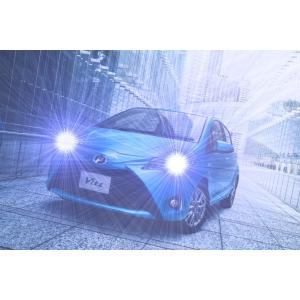 トヨタ ヴィッツハイブリッド専用設計 TypeBlue HIDキット 35W HIR2 4300K【...