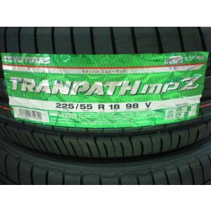 トランパス mpZ 225/55R18 98V●代引手数料無料●ミニバン専用タイヤ
