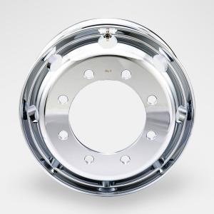 アルミメッキ ホイール 19.5×6.75 8...の詳細画像1