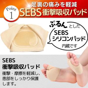 足裏保護パッド サポーター タコ 魚の目 底マ...の詳細画像2