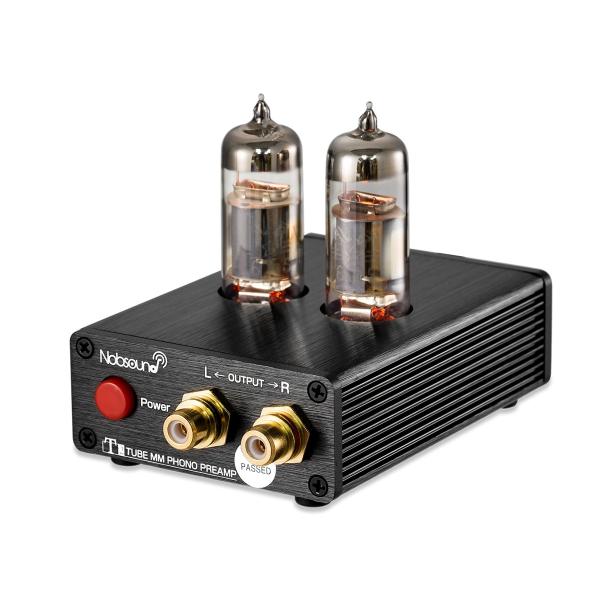 Nobsound T2 真空管 MM Phono プリアンプ ステレオ ターンテーブル フォノグラフ...