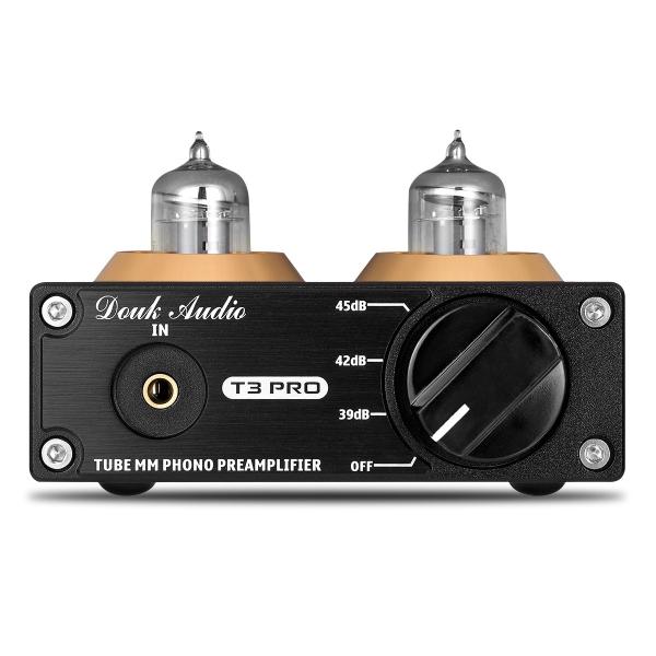 Douk Audio T3 PRO MM フォノ ステージ プリアンプ Mini ステレオ 真空管プ...