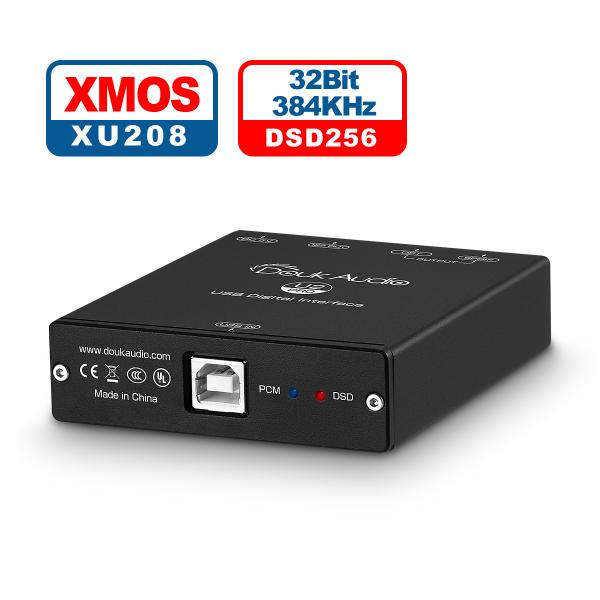 Douk Audio U2 USB コンバーター XMOS XU208 デジタル インターフェースT...
