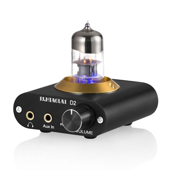 ホームステレオシステム用 Mini HIFI 真空管 6N3 ヘッドフォンアンプ デスクトップ オー...